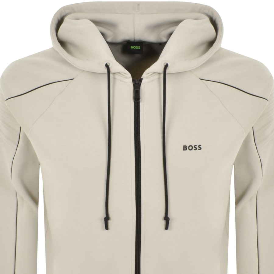 Hugo boss hoodie zip new arrivals